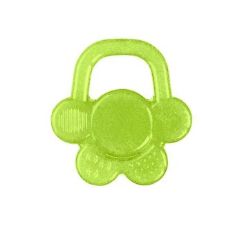 BABYONO Hűsítő rágóka virág zöld