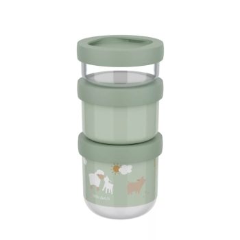 Little Dutch gyerek snack box készlet 3 db-os - little farm