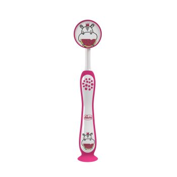 CHICCO Hippo gyermek fogkefe 3-6éveseknek