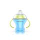 BABYONO Cseppmentes Itatópohár puha itatófejjel Natural Nursing 180 ml kék