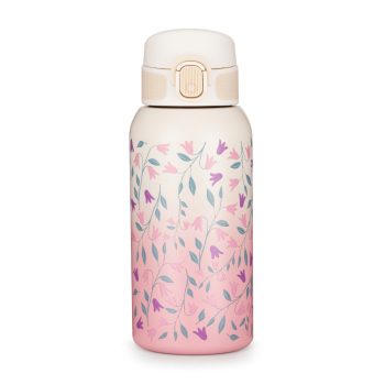   PETITE&MARS Rozsdamentes acél termoszpalack ivócsőrrel 500 ml Delicate Flowers 36m+