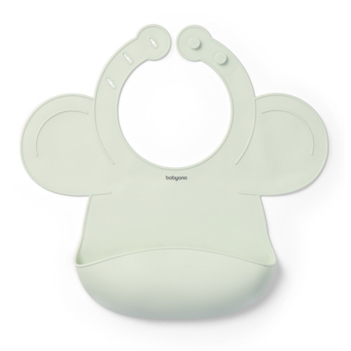BABYONO Podbradník silikónový - Sage