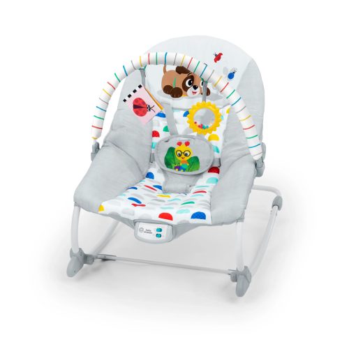 BABY EINSTEIN Zenei rezgő pihenőszék Dean's Discovery Spot™ 0m+ 9kg-ig