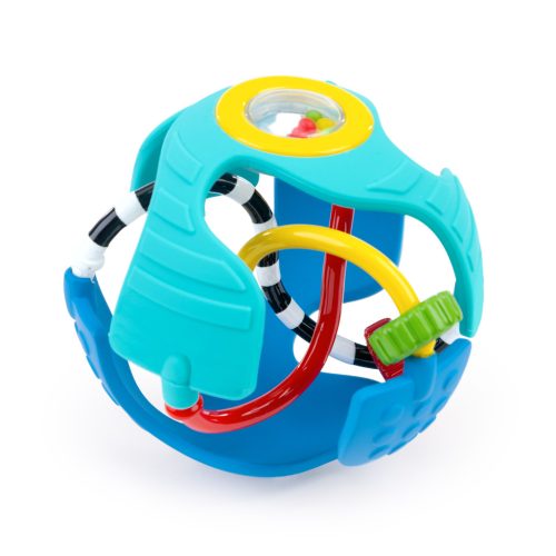 BABY EINSTEIN Játék érzékelő labda rágókával Rattle & Sense™ 3m+