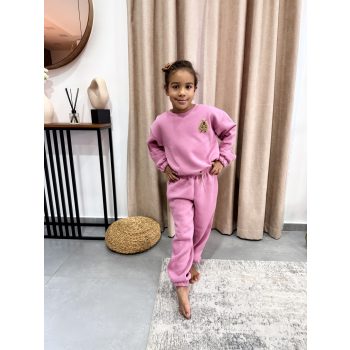   Macis anya - gyerek unisex melegítő szett / Gyerek - Rózsaszín