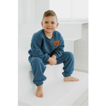 Macis anya - gyerek unisex melegítő szett / Gyerek - Kék