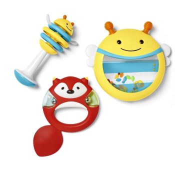 SKIP HOP Explore&More zenei hangszerek készlet, 3 db, 6m+