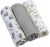 BABYONO Muszlin pelenka - Super soft 3 db -szürke