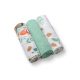 BABYONO Super Soft muszlin pelenkák 3 db - Mentol, 70x70 cm