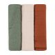 PETITE&MARS Bambusz muszlin pelenka szett 3 db Moussy Earth Tones 68 x 68 cm