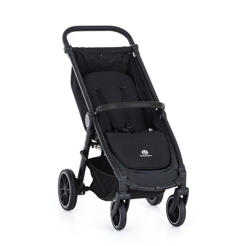 PETITE&MARS Street+ babakocsi fekete váz kerekek nélkül