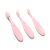 BABYONO Fogkefe 3 db, piros