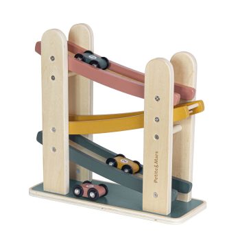   PETITE&MARS Fa játék – Versenypálya  Milky Way Wood of Mars 18hó+ Aurora Pink