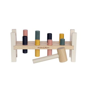   PETITE&MARS Fa játék Big Bang Wood of Mars 12hó+ Aurora Pink