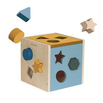   PETITE&MARS Fa játék válogató Gravity Wood of Mars 12m+ Kozmikus Kék