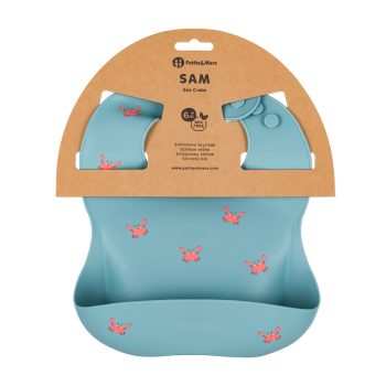 PETITE&MARS Szilikon előke Take&Match Tengeri Rákok 6m+