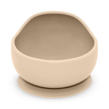   PETITE&MARS Szilikon tál tapadókoronggal Take&Match Desert Sand 6m+