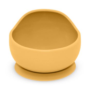   PETITE&MARS Szilikon tál tapadókoronggal Take&Match Intense Ochre 6m+
