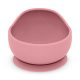 PETITE&MARS Szilikon tál tapadókoronggal Take&Match Dusty Rose 6m+