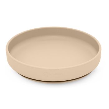   PETITE&MARS  Szilikon tányér tapadókoronggal Take&Match Desert Sand 6m+