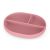 PETITE&MARS Szilikon osztott tányér, ovális Take&Match Dusty Rose 6m+