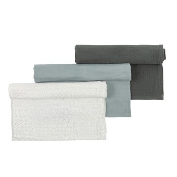 NATTOU Muszlin pelenka 3 db LA 65x65 cm