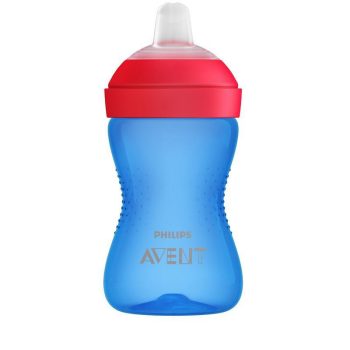   Philips AVENT SCF802/01 Puha harapásálló csőrös pohár 300 ml KÉK