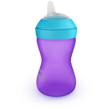   Philips AVENT SCF802/02 Puha harapásálló csőrös pohár 300 ml LILA