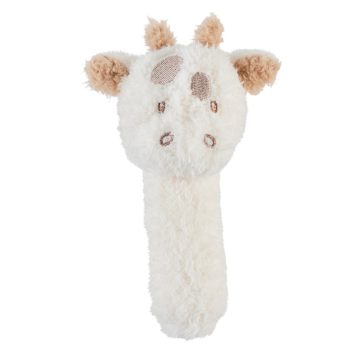 NATTOU Plüss játék csörgő Teddy zsiráf 14 cm, 0m+