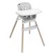 CHICCO Etetőszék Zest Plus - Wooden Grey