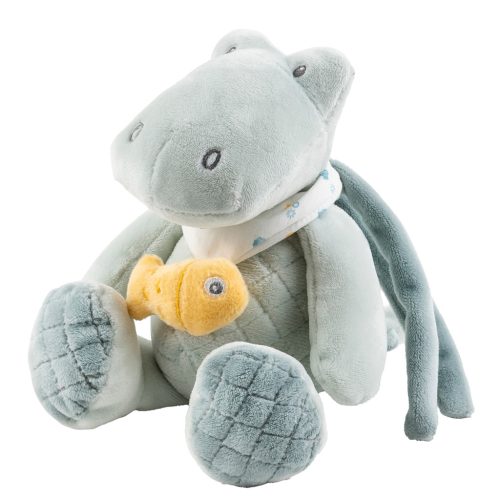 NATTOU Krokodil plüss zenei Romeo 23 cm Romeo, Jules & Sally