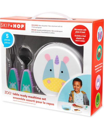 SKIP HOP Zoo Set étkezőszett 5 db Egyszarvú 12h+