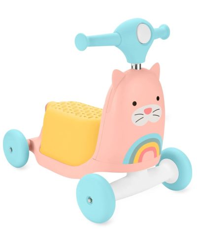 SKIP HOP Zoo lökhárító 3 az 1-ben Ride-On Macska 12 hónapos kortól 20 kg-ig