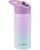 SKIP HOP Rozsdamentes acél szívószálas palack - ombré lila, 450ml