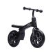 QPLAY futóbicikli Tech Black, kor 2 - 4 év, 30 kg-ig