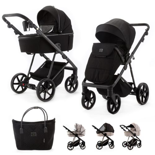 ADAMEX Kombinált babakocsi Delta Natura Carbon