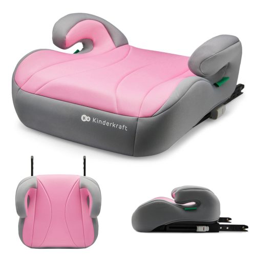 KINDERKRAFT Ülésmagasító i-Boost i-size 135-150 cm Pink
