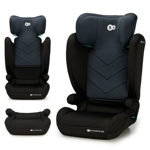 KINDERKRAFT Autósülés i-Spark i-Size 100-150 cm Fekete