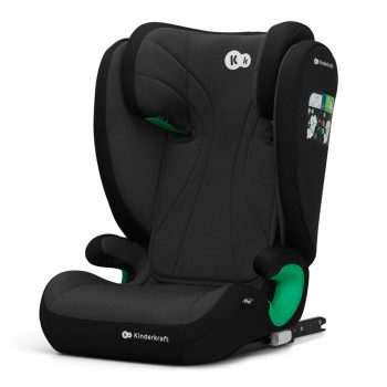   KINDERKRAFT Autósülés Junior Fix 2 100-150 cm Grafit Fekete