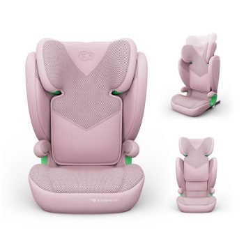 KINDERKRAFT Autósülés Junior Fix 2 Plus (100-150 cm) Pink