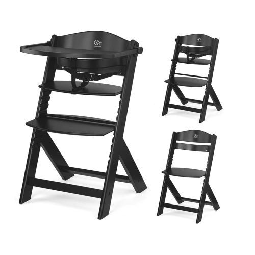 KINDERKRAFT Etetőszék Enock Black