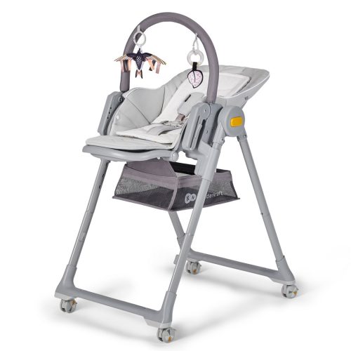KINDERKRAFT SELECT Etetőszék Lastree Grey, Premium