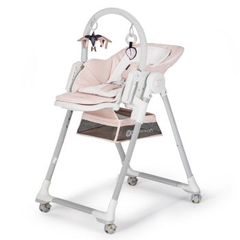 KINDERKRAFT SELECT Etetőszék Lastree Pink, Premium