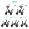 KINDERKRAFT SELECT Easytwist Platinum Grey, Premium háromkerekű bicikli