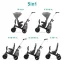 KINDERKRAFT SELECT Easytwist Platinum Grey, Premium háromkerekű bicikli