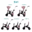 KINDERKRAFT SELECT Easytwist Háromkerekű Mauvelous Pink, Premium