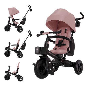 KINDERKRAFT Aveo 2 Plus Rózsaszín Tricikli