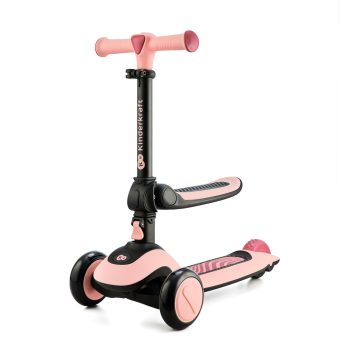   KINDERKRAFT Lökdösős és roller 2 az 1-ben Halley Rose pink