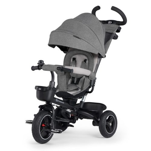 KINDERKRAFT SELECT Háromkerekű Spinstep Grey, Premium