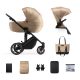 KINDERKRAFT Babakocsi kombinált 2 az 1-ben Prime 2 Beige